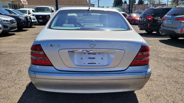 used 2002 Mercedes-Benz S-Class car, priced at $6,499