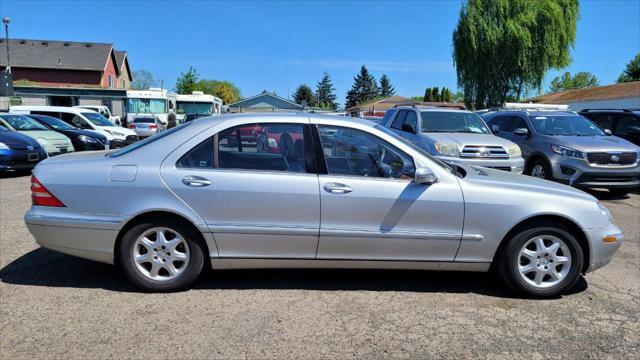 used 2002 Mercedes-Benz S-Class car, priced at $6,499