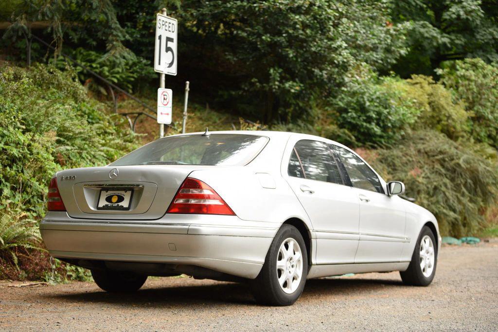 used 2002 Mercedes-Benz S-Class car, priced at $4,999