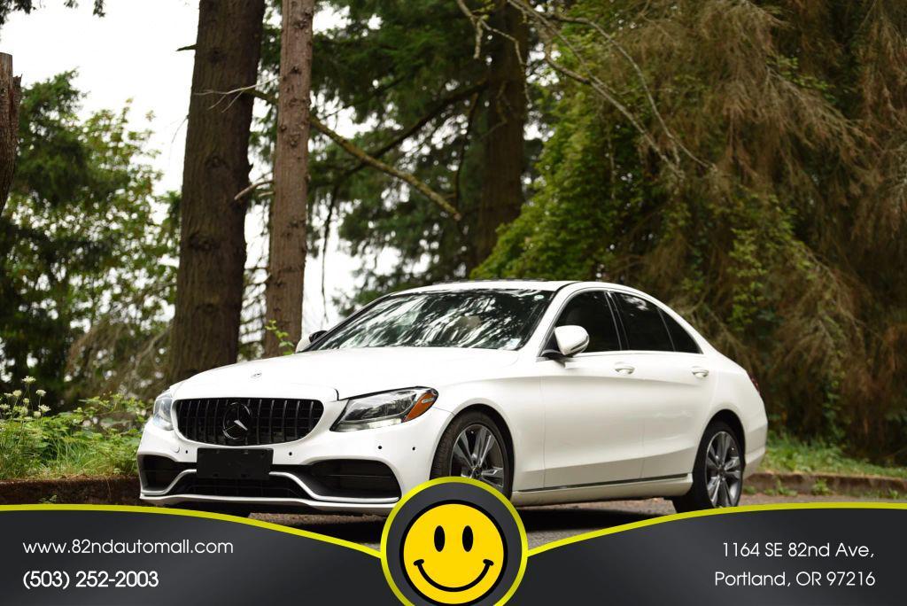 used 2018 Mercedes-Benz C-Class car, priced at $17,999