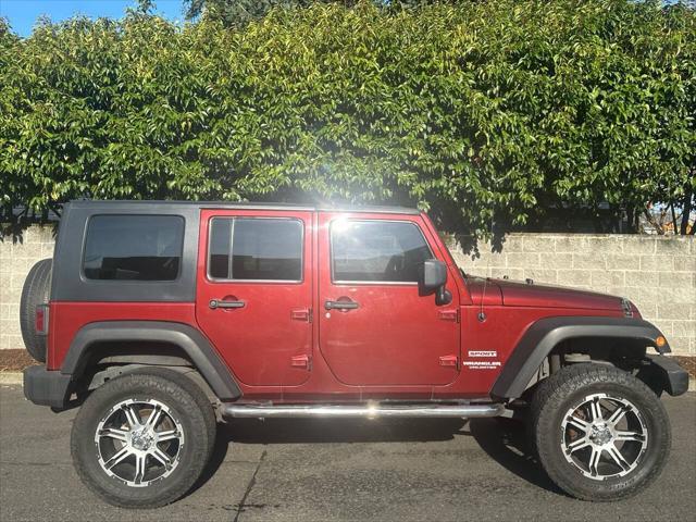 used 2010 Jeep Wrangler Unlimited car, priced at $13,995