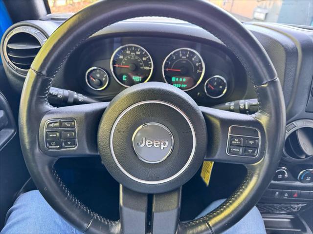 used 2015 Jeep Wrangler Unlimited car, priced at $15,995