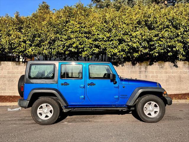 used 2015 Jeep Wrangler Unlimited car, priced at $15,995