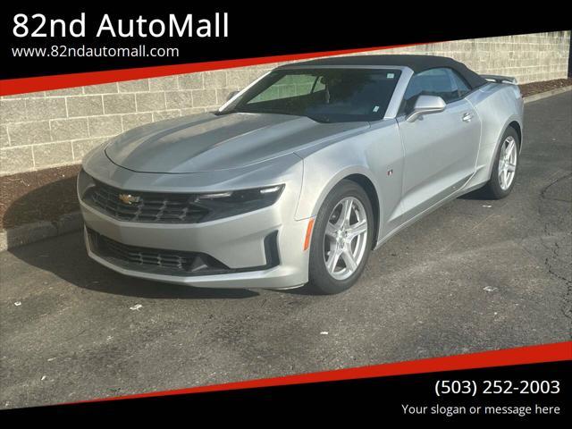 used 2019 Chevrolet Camaro car, priced at $28,995