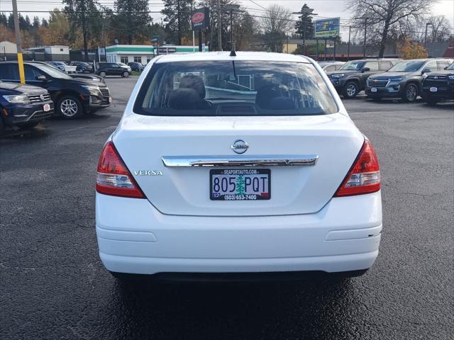 used 2011 Nissan Versa car, priced at $5,900