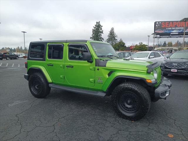 used 2018 Jeep Wrangler Unlimited car, priced at $30,900