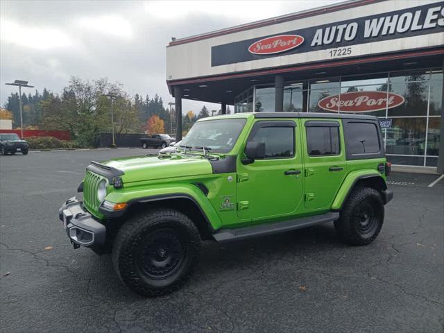 used 2018 Jeep Wrangler Unlimited car, priced at $30,900