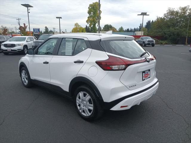 used 2021 Nissan Kicks car, priced at $14,900