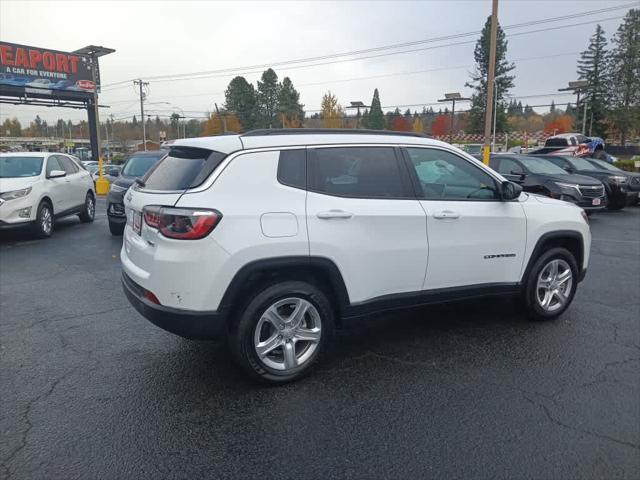 used 2023 Jeep Compass car, priced at $22,900