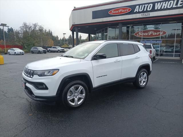 used 2023 Jeep Compass car, priced at $22,900