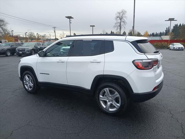 used 2023 Jeep Compass car, priced at $22,900