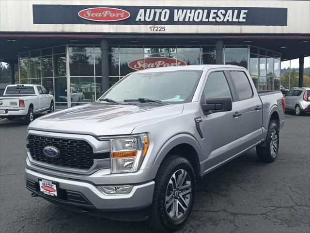 used 2021 Ford F-150 car, priced at $35,500