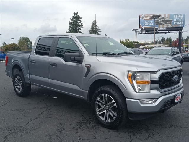 used 2021 Ford F-150 car, priced at $35,500