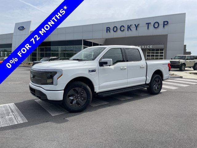 new 2025 Ford F-150 Lightning car, priced at $78,160