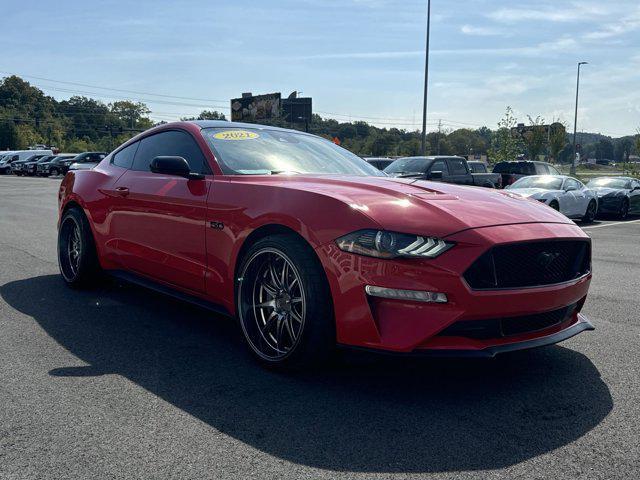 used 2021 Ford Mustang car, priced at $36,995