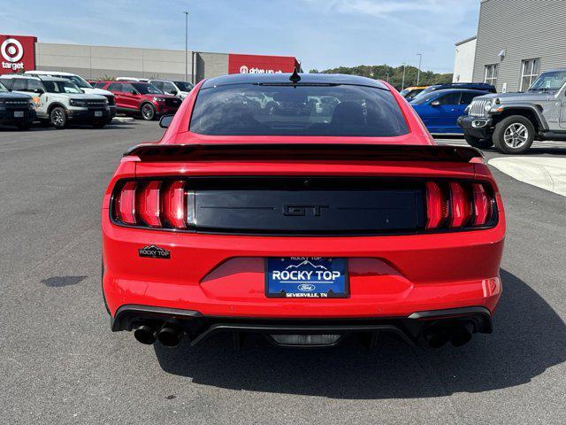 used 2021 Ford Mustang car, priced at $36,995