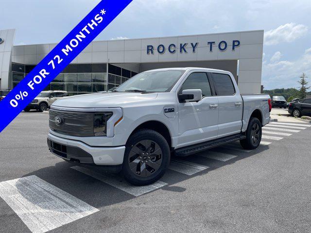 new 2025 Ford F-150 Lightning car, priced at $77,665