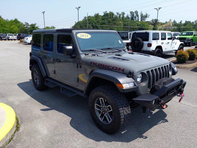 used 2021 Jeep Wrangler Unlimited car, priced at $35,979