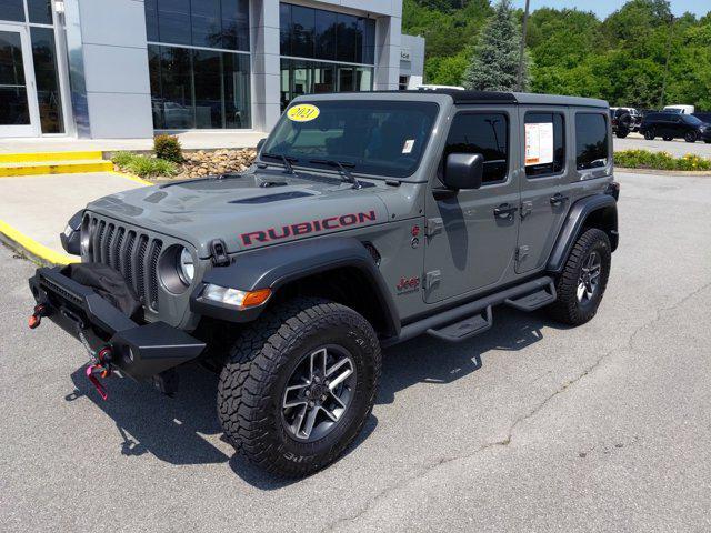used 2021 Jeep Wrangler Unlimited car, priced at $35,979