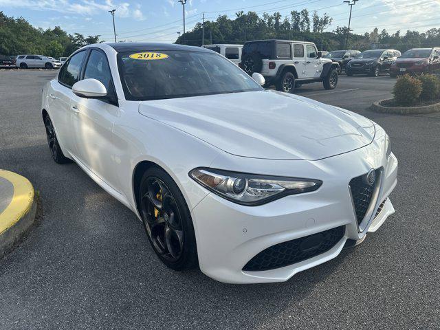 used 2018 Alfa Romeo Giulia car, priced at $22,770