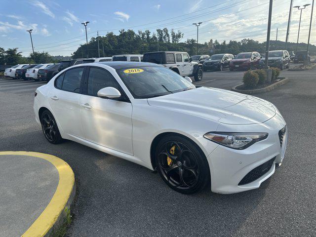 used 2018 Alfa Romeo Giulia car, priced at $22,770