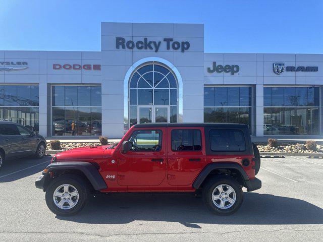 used 2018 Jeep Wrangler Unlimited car, priced at $25,571