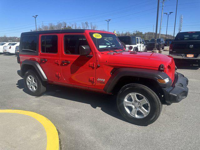 used 2018 Jeep Wrangler Unlimited car, priced at $25,571