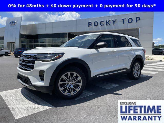 new 2025 Ford Explorer car, priced at $47,995