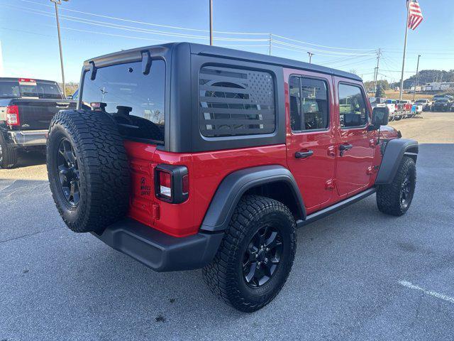 used 2020 Jeep Wrangler Unlimited car, priced at $29,331