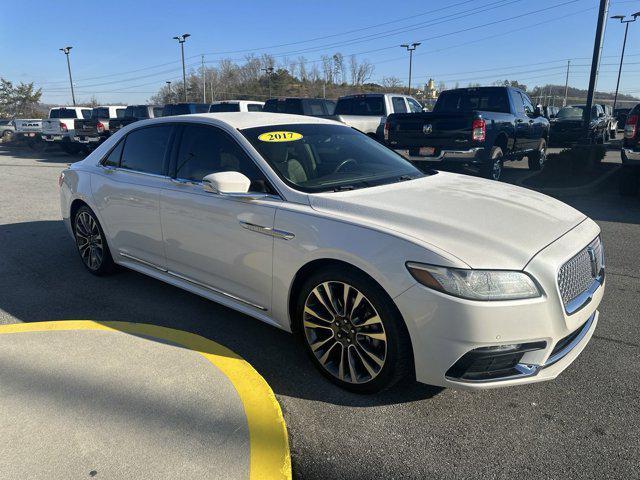 used 2017 Lincoln Continental car, priced at $19,585