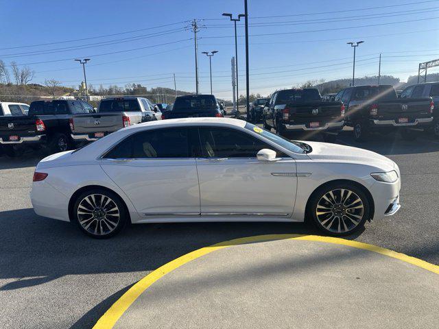 used 2017 Lincoln Continental car, priced at $19,585