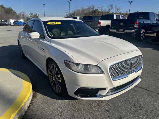 used 2017 Lincoln Continental car, priced at $19,585