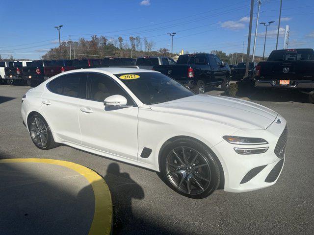 used 2022 Genesis G70 car, priced at $32,951