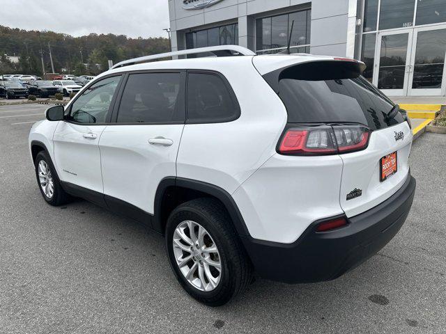 used 2021 Jeep Cherokee car, priced at $20,620