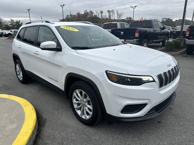 used 2021 Jeep Cherokee car, priced at $20,620