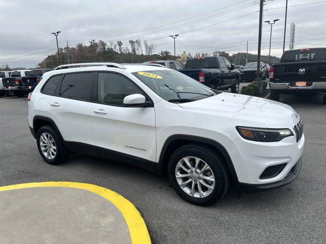 used 2021 Jeep Cherokee car, priced at $20,620