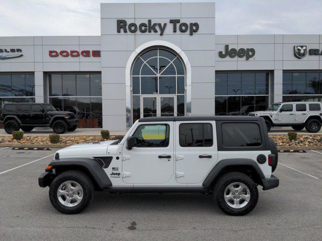 used 2021 Jeep Wrangler Unlimited car, priced at $30,998