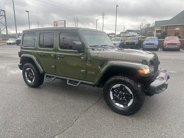 used 2021 Jeep Wrangler Unlimited car, priced at $39,856