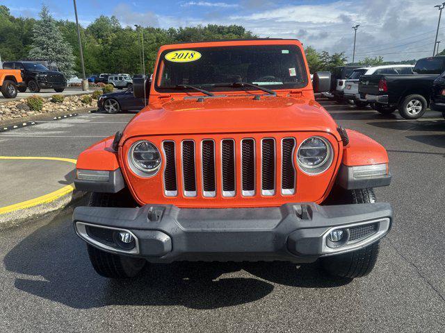 used 2018 Jeep Wrangler Unlimited car, priced at $23,986