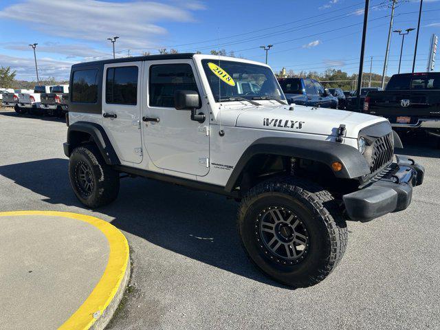 used 2018 Jeep Wrangler JK Unlimited car, priced at $24,950