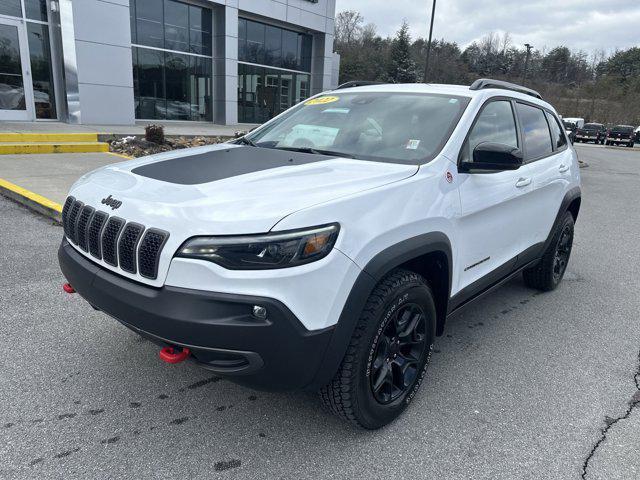 used 2022 Jeep Cherokee car, priced at $27,355