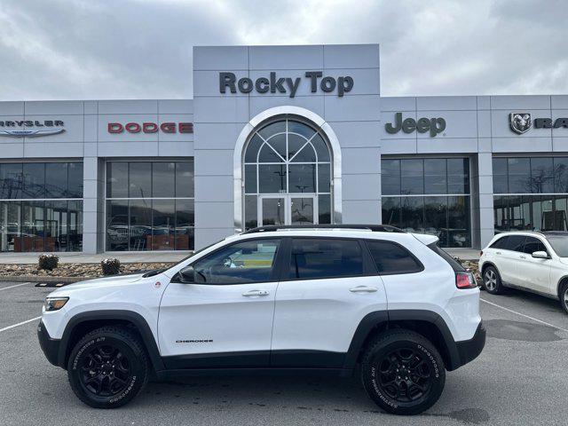 used 2022 Jeep Cherokee car, priced at $27,355