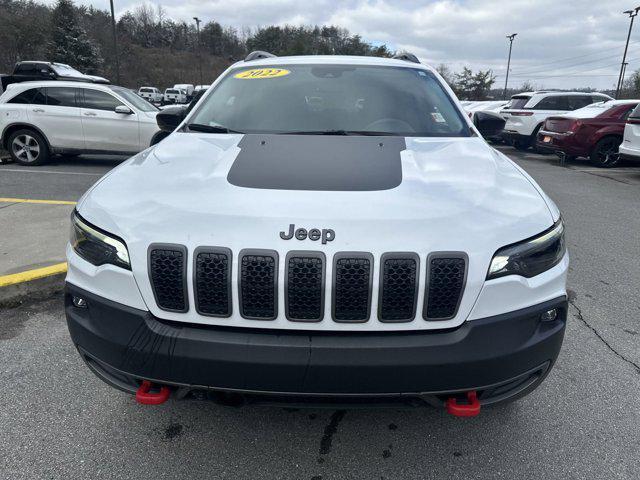 used 2022 Jeep Cherokee car, priced at $27,355