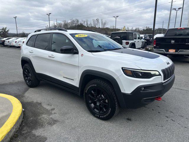 used 2022 Jeep Cherokee car, priced at $27,355