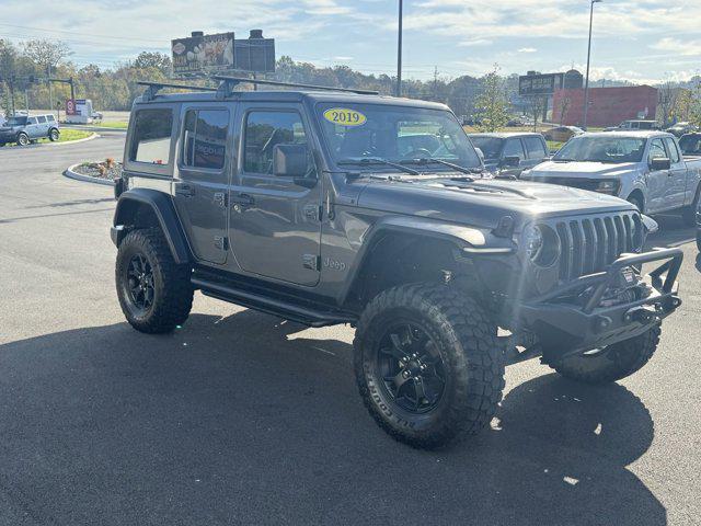 used 2019 Jeep Wrangler Unlimited car, priced at $33,995