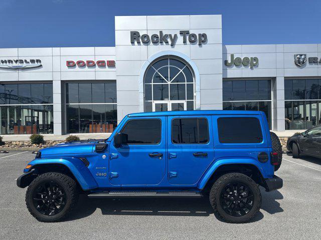 used 2021 Jeep Wrangler Unlimited 4xe car, priced at $36,984