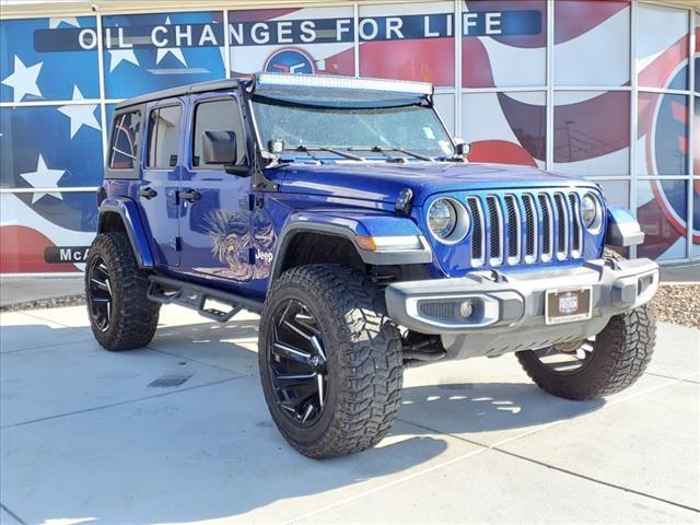 used 2019 Jeep Wrangler Unlimited car, priced at $37,880