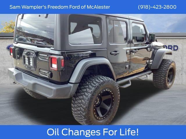 used 2020 Jeep Wrangler Unlimited car, priced at $33,987