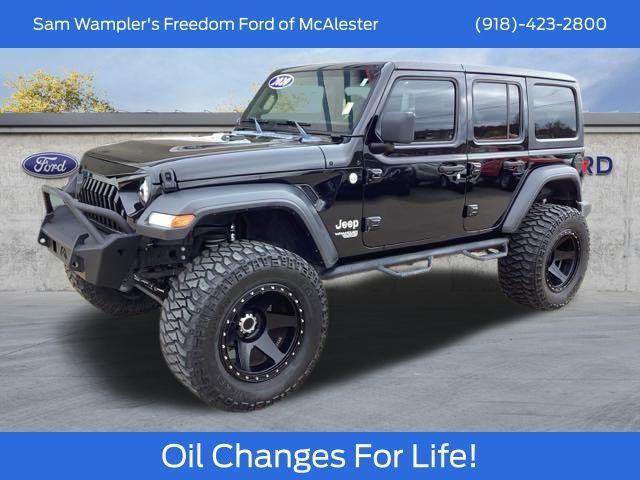 used 2020 Jeep Wrangler Unlimited car, priced at $33,987