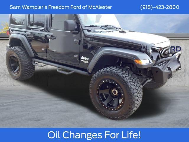 used 2020 Jeep Wrangler Unlimited car, priced at $33,987